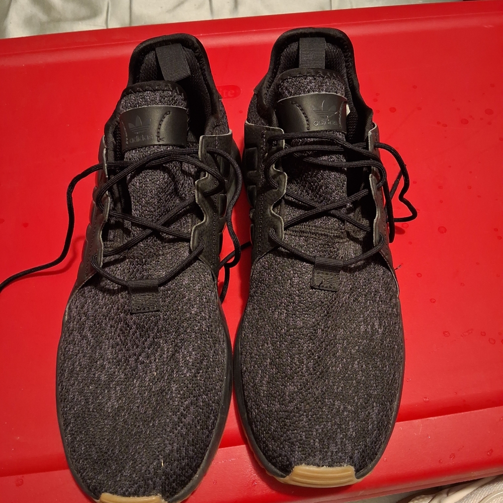 adidas Black and Gray Sneakers